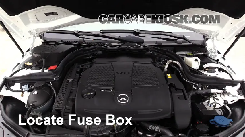 2013 Mercedes-Benz C300 4Matic Sport 3.5L V6 Fusible (motor) Cambio